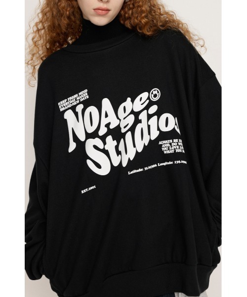 SLY（スライ）の「W FRONT LOGO ZIP UP SW ダブルフロント ロゴ ジップアップ スウェット（スウェット・レディース・オフホワイト/ブルー/ブラック/杢グレー・FREE）」の2枚目の写真