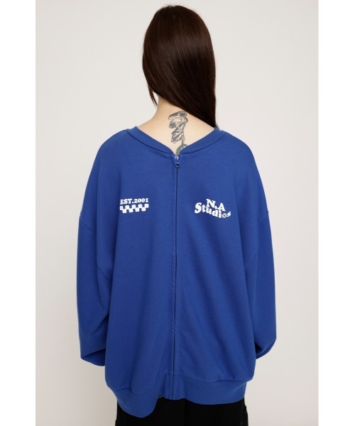 セール】W FRONT LOGO ZIP UP SW ダブルフロント ロゴ ジップ
