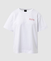 【関税込み】Meryll Rogge ホワイト フローラル Tシャツ Meryll Rogge｜メリル ロッゲ（レディース）のTシャツ