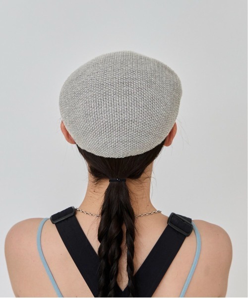 OVERRIDE（オーバーライド）の「OVERRIDE COTTON KNIT HUNTING / オーバーライド（ハンチング/ベレー帽・メンズ・グリーン/ブラック/グレー/ブラウン・58cm/62cm/60cm）」の13枚目の写真