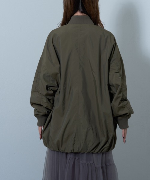 COLONY 2139（コロニートゥーワンスリーナイン）の「裾バルーンMA-1（MA-1・レディース・オフホワイト/オリーブ・FREE）」の13枚目の写真