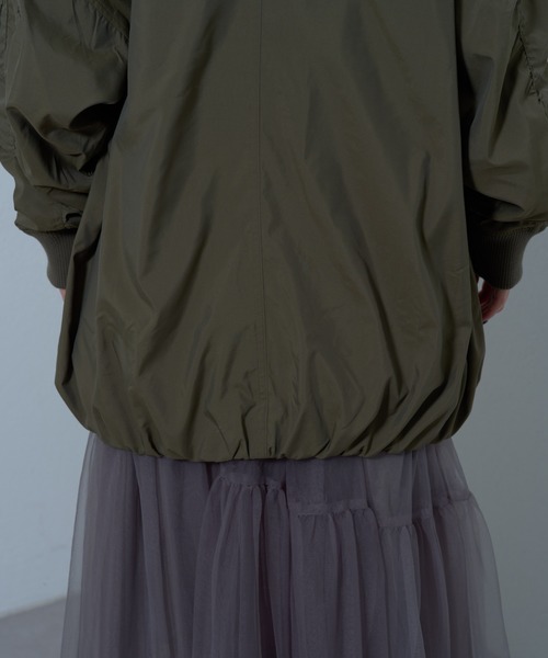 COLONY 2139（コロニートゥーワンスリーナイン）の「裾バルーンMA-1（MA-1・レディース・オフホワイト/オリーブ・FREE）」の11枚目の写真