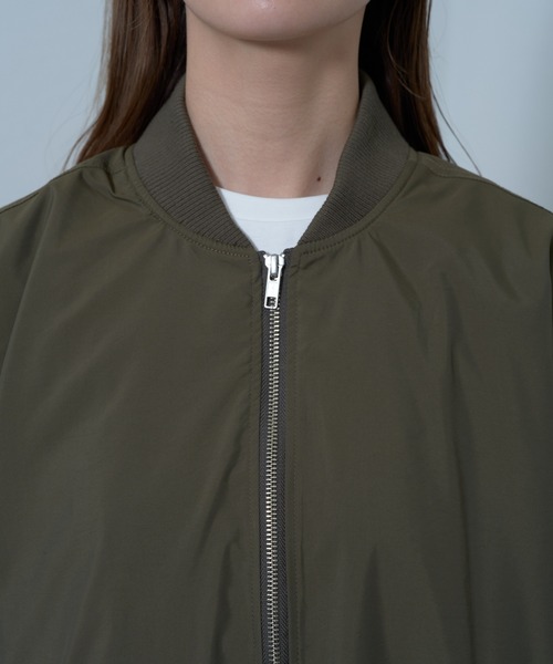 COLONY 2139（コロニートゥーワンスリーナイン）の「裾バルーンMA-1（MA-1・レディース・オフホワイト/オリーブ・FREE）」の15枚目の写真