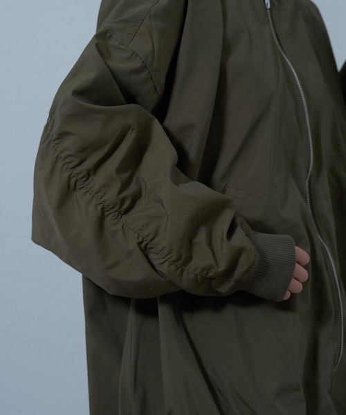 COLONY 2139（コロニートゥーワンスリーナイン）の「裾バルーンMA-1（MA-1・レディース・オフホワイト/オリーブ・FREE）」の14枚目の写真