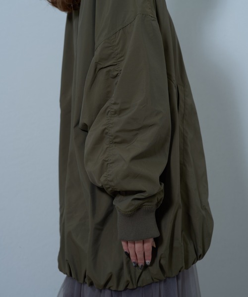 COLONY 2139（コロニートゥーワンスリーナイン）の「裾バルーンMA-1（MA-1・レディース・オフホワイト/オリーブ・FREE）」の12枚目の写真