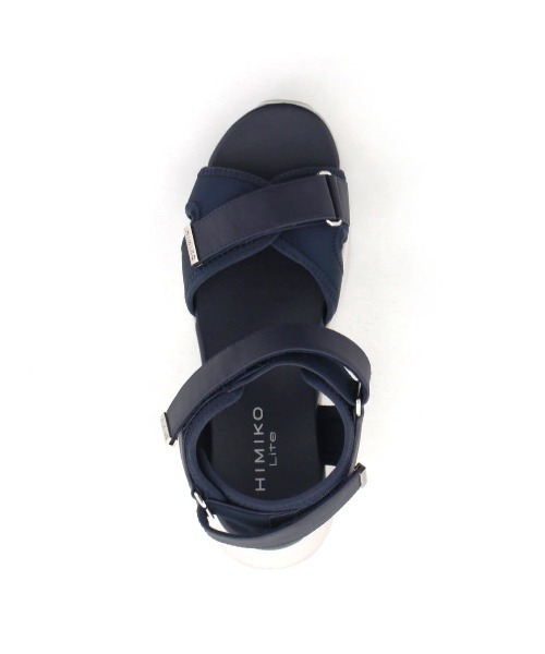 HIMIKO（ヒミコ）の「【HIMIKO】クロスデザインスポーツサンダル/647202（サンダル・レディース・ベージュ/ネイビー/ブラック/アイボリー・SMALL/MEDIUM/LARGE/X-LARGE）」の5枚目の写真