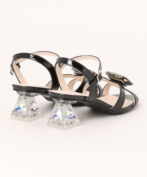 Bridget Birkin（ブリジットバーキン）の「【Bridget Birkin】ビッグビジューサンダル(542012)（サンダル・レディース・ブラック/ベージュ/ピンク/シルバー・24/23.5/23/24.5/22.5）」の5枚目の写真