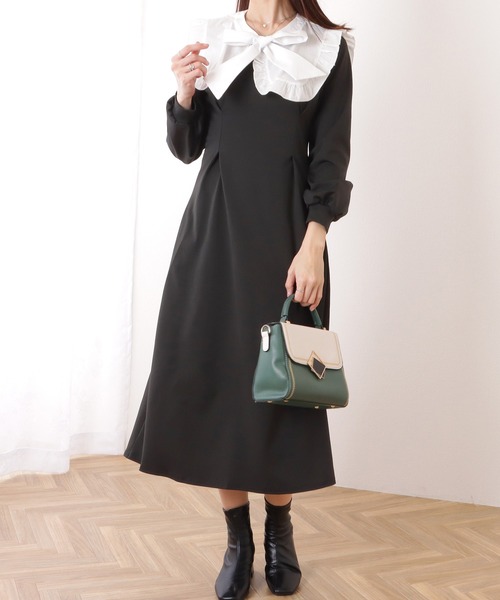 【ミコ】MANY WAY LADY LIKE フリルロンパース MANY WAY LADY LIKE FRILL ROMPERS