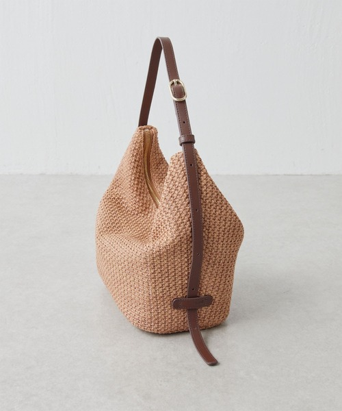 GALLARDAGALANTE(ガリャルダガランテ)の「【2.718】クロスメッシュショルダー(ショルダーバッグ・レディース・ブラック/ブラウン・FREE)」の13枚目の写真