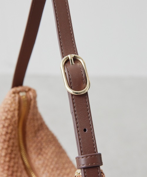 GALLARDAGALANTE(ガリャルダガランテ)の「【2.718】クロスメッシュショルダー(ショルダーバッグ・レディース・ブラック/ブラウン・FREE)」の8枚目の写真