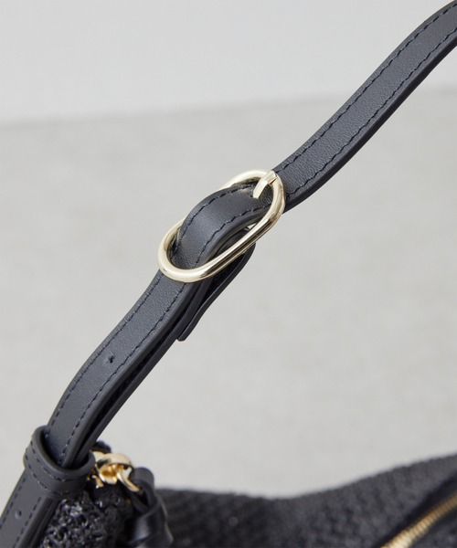 GALLARDAGALANTE(ガリャルダガランテ)の「【2.718】クロスメッシュショルダー(ショルダーバッグ・レディース・ブラック/ブラウン・FREE)」の4枚目の写真