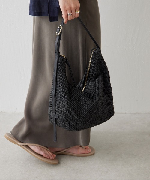 GALLARDAGALANTE(ガリャルダガランテ)の「【2.718】クロスメッシュショルダー(ショルダーバッグ・レディース・ブラック/ブラウン・FREE)」の16枚目の写真