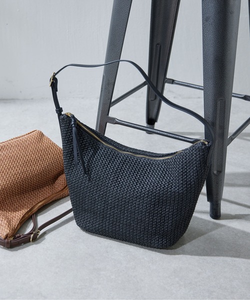 GALLARDAGALANTE(ガリャルダガランテ)の「【2.718】クロスメッシュショルダー(ショルダーバッグ・レディース・ブラック/ブラウン・FREE)」の19枚目の写真