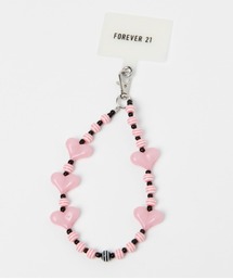 FOREVER 21 | ハートモバイルストラップ(スマホグッズ)