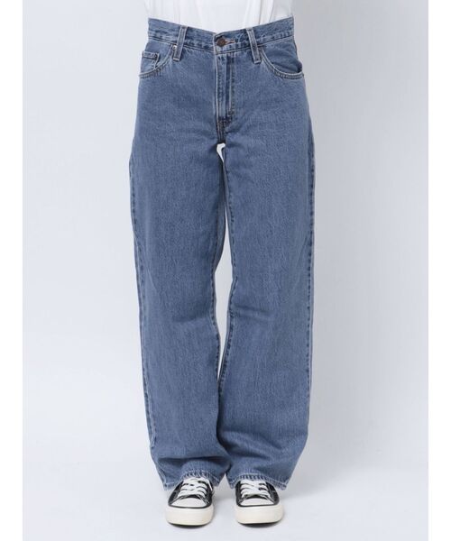 Levi's（リーバイス）の「【Ca】Levis BAGGY DAD（デニムパンツ・レディース・ブルー・24inch/25inch/26inch）」の3枚目の写真