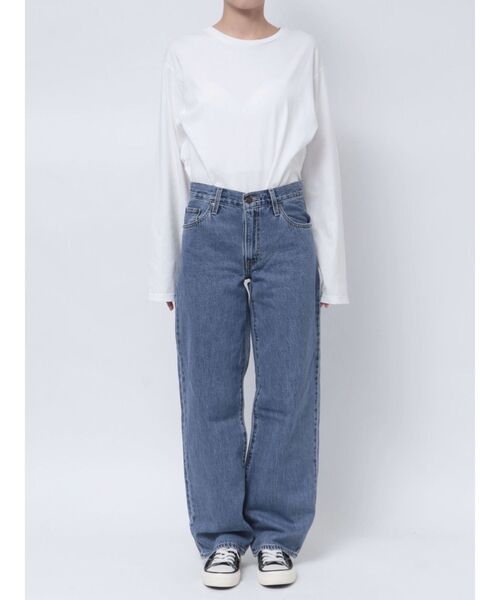 Levi's（リーバイス）の「【Ca】Levis BAGGY DAD（デニムパンツ・レディース・ブルー・24inch/25inch/26inch）」の10枚目の写真