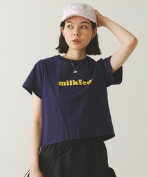 MILKFED. | COOPER LOGO COMPACT S/S TEE(Tシャツ/カットソー)
