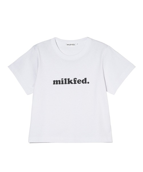 tシャツ Tシャツ ティシャツ ミルクフェド MILKFED COOPER LOGO TEE MILKFED. ロゴ 103221011004 レディース ティーシャツ セール】COOPER LOGO COMPACT S/S TEE（Tシャツ/カットソー