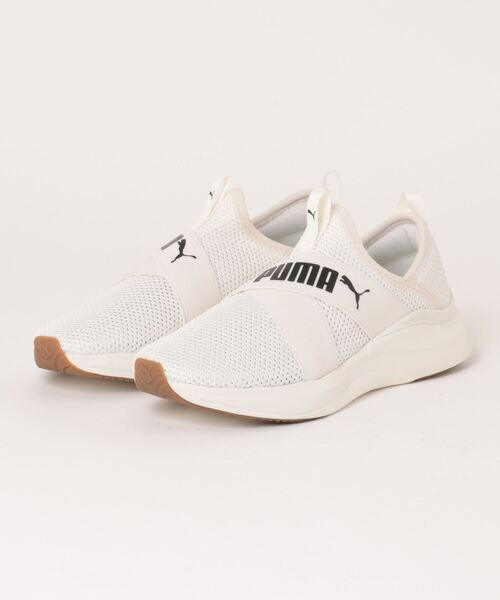 PUMA（プーマ）の「PUMA プーマ SOFTRIDE HARMONY SLIP WNS【軽量】レディーススニーカー(ソフトライドハーモニー ...