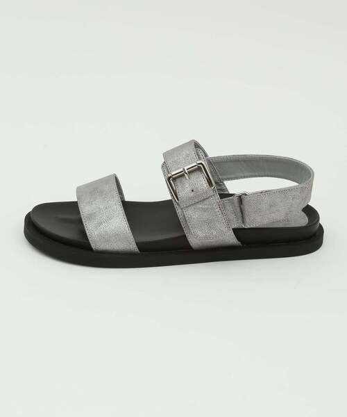 MELROSE claire（メルローズ クレール）の「【大人のフラットサンダル】（サンダル・レディース・シルバー/ブラック/ダークブラウン・1/3/2/4）」の10枚目の写真