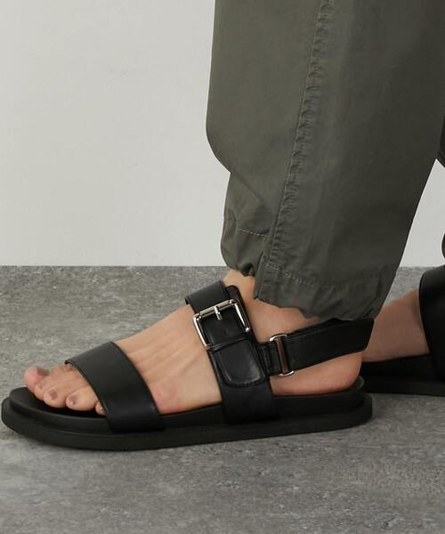 MELROSE claire（メルローズ クレール）の「【大人のフラットサンダル】（サンダル・レディース・シルバー/ブラック/ダークブラウン・1/3/2/4）」の21枚目の写真