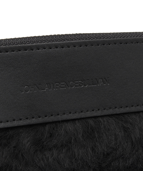 JOHN LAWRENCE SULLIVAN（ジョンローレンスサリバン）の「FUR CLUTCH BAG（クラッチバッグ・レディース・ブラック/キャメル・ONE SIZE）」の5枚目の写真
