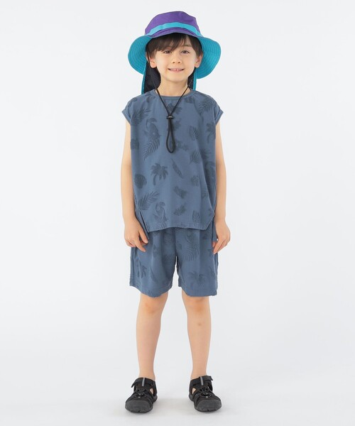 SHIPS(シップス)の「SHIPS KIDS:100~130cm / パイル ジャカード ノースリーブ TEE(タンクトップ・キッズ・ベージュ/ロイヤルブルー・100/110/120/130)」の13枚目の写真