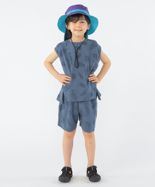 SHIPS(シップス)の「SHIPS KIDS:100~130cm / パイル ジャカード ノースリーブ TEE(タンクトップ・キッズ・ベージュ/ロイヤルブルー・100/110/120/130)」の15枚目の写真