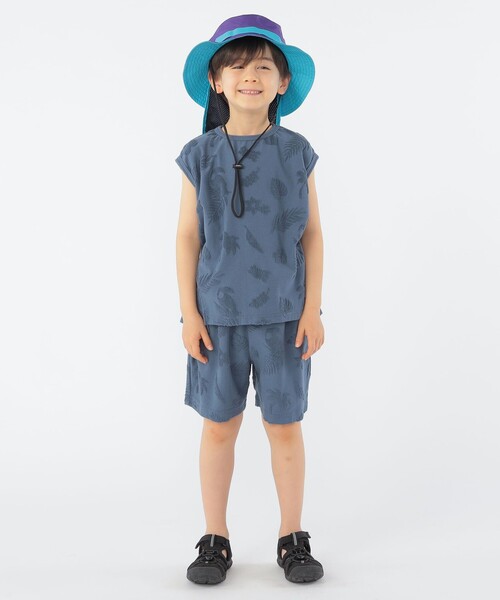 SHIPS(シップス)の「SHIPS KIDS:100~130cm / パイル ジャカード ノースリーブ TEE(タンクトップ・キッズ・ベージュ/ロイヤルブルー・100/110/120/130)」の16枚目の写真