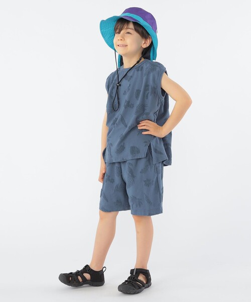 SHIPS(シップス)の「SHIPS KIDS:100~130cm / パイル ジャカード ノースリーブ TEE(タンクトップ・キッズ・ベージュ/ロイヤルブルー・100/110/120/130)」の18枚目の写真