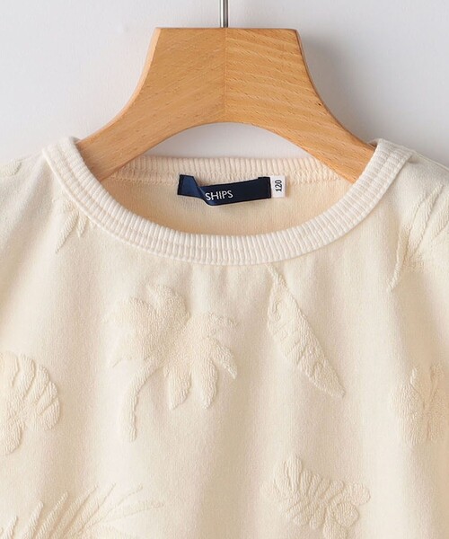 SHIPS(シップス)の「SHIPS KIDS:100~130cm / パイル ジャカード ノースリーブ TEE(タンクトップ・キッズ・ベージュ/ロイヤルブルー・100/110/120/130)」の22枚目の写真