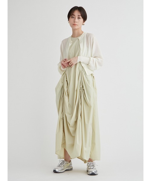 emmi エミ リネン混シアーニットカーディガン emmi エミ リネン混シアーニットカーディガン