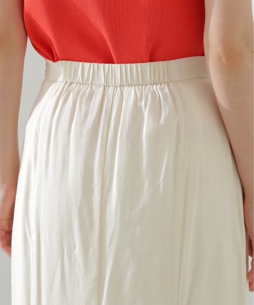 N.(N. Natural Beauty Basic)(エヌエヌナチュラルビューティーベーシック)の「◆【S Size Line】ゴアード切替マーメイドスカート(スカート・レディース・オフホワイト/チャコールグレー・MEDIUM/SMALL)」の19枚目の写真