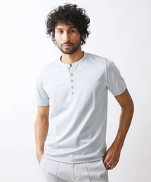 《日本製》ヘンリーネック半袖カットソー 24SS