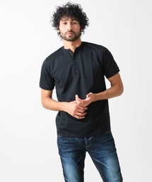 《日本製》ヘンリーネック半袖カットソー 24SS