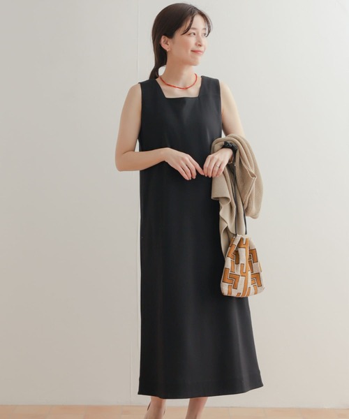 URBAN RESEARCH DOORS 青 半袖カットソーワンピース 新品 URBAN RESEARCH DOORS（アーバンリサーチドアーズ）の「『UR