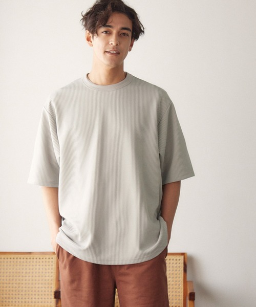 セール】メンズ サーマルTシャツ/吸水速乾/イージーケア（Tシャツ