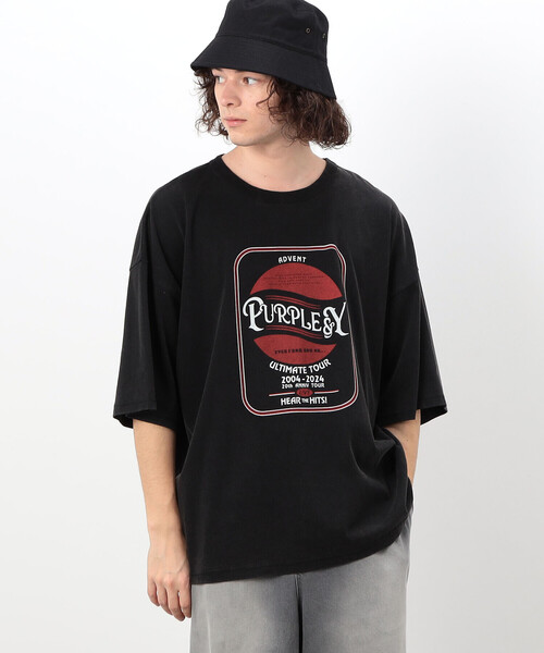 セール】フロスト加工プリントTシャツ（Tシャツ/カットソー