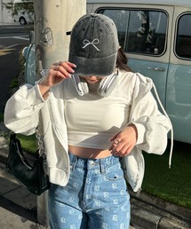 RiLi | ウォッシュリボンキャップ【RL】(キャップ)