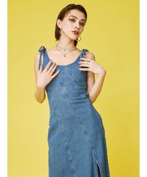 EVRIS（エヴリス）の「BLING CHOKER 2連ネックレス（ネックレス・レディース・シルバー/ゴールド・FREE）」の12枚目の写真