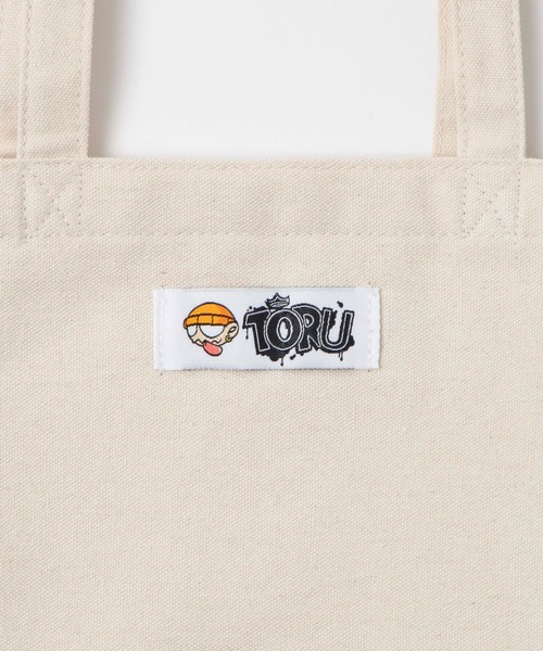 WEGO（ウィゴー）の「∴WEGO/別注とーるトートバッグ（トートバッグ・メンズ・ナチュラル・FREE）」の3枚目の写真