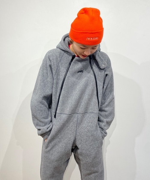 HOLIDAY（ホリデイ）の「KNIT CAP (HOLIDAY) ニットキャップ (ホリデイ)（ニットキャップ/ビーニー・レディース・ネイビー/オレンジ/ブラック・ONE SIZE）」の17枚目の写真