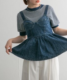 KBF | デニムビスチェ(ベスト)