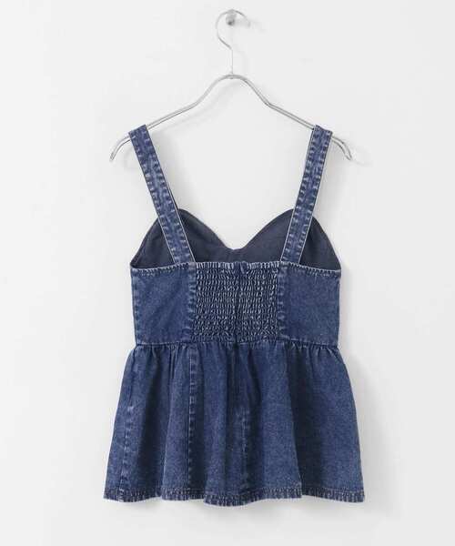 KBF（ケイビーエフ）の「デニムビスチェ（ベスト・レディース・ブラック/ブルー・ONE）」の15枚目の写真