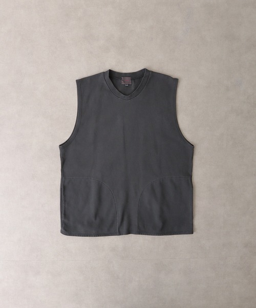 BIG MIKE(ビッグマイク)の「BIGMIKE VEST ピグメント鹿の子 ベスト(ベスト・メンズ・ブラック/オリーブ・M/XL/L)」の15枚目の写真