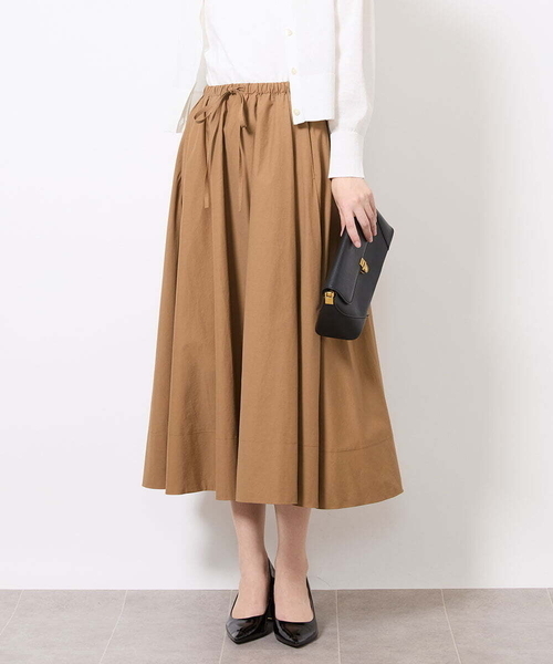 【セール】ドロストフレアスカート（スカート）｜MICHEL KLEIN（ミッシェル・クラン）