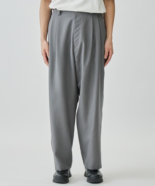 Wide 2Tuck PNT（スラックス）｜UJOH（ウジョー）のファッション