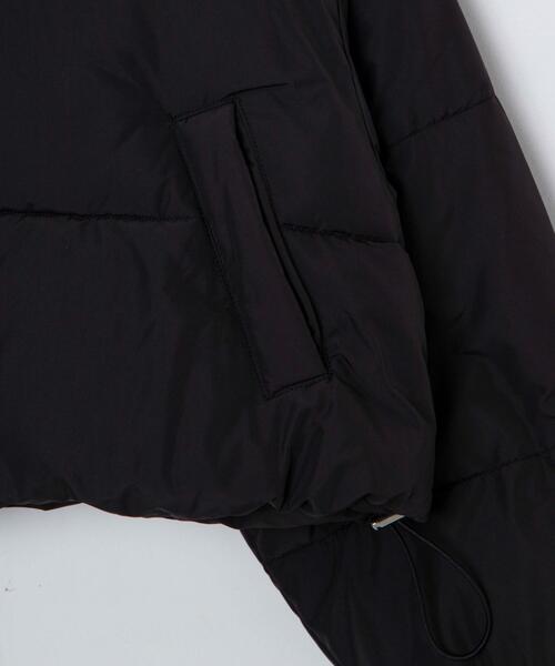 WEGO（ウィゴー）の「WEGO/パディングショートブルゾン（ダウンジャケット/コート・レディース・ホワイト/ブラック・FREE）」の13枚目の写真