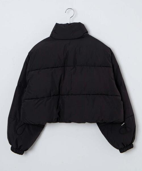 WEGO（ウィゴー）の「WEGO/パディングショートブルゾン（ダウンジャケット/コート・レディース・ホワイト/ブラック・FREE）」の10枚目の写真