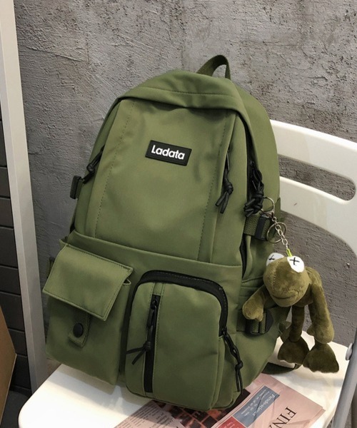 Miniministore(ミニミニストア)の「リュックサック 大容量 韓国風 男女兼用(バックパック/リュック・レディース・ワインレッド/オフホワイト/カーキ/ブルー/ブラック・FREE)」の3枚目の写真